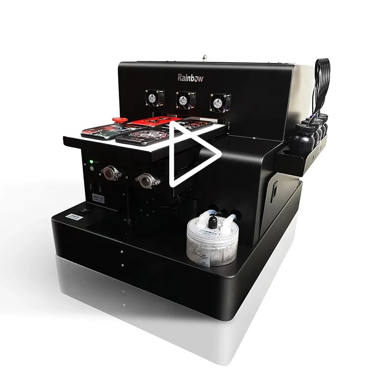 UV Printer Available In A4 size mini UV digital printing machine price phone case printing machine uv printer