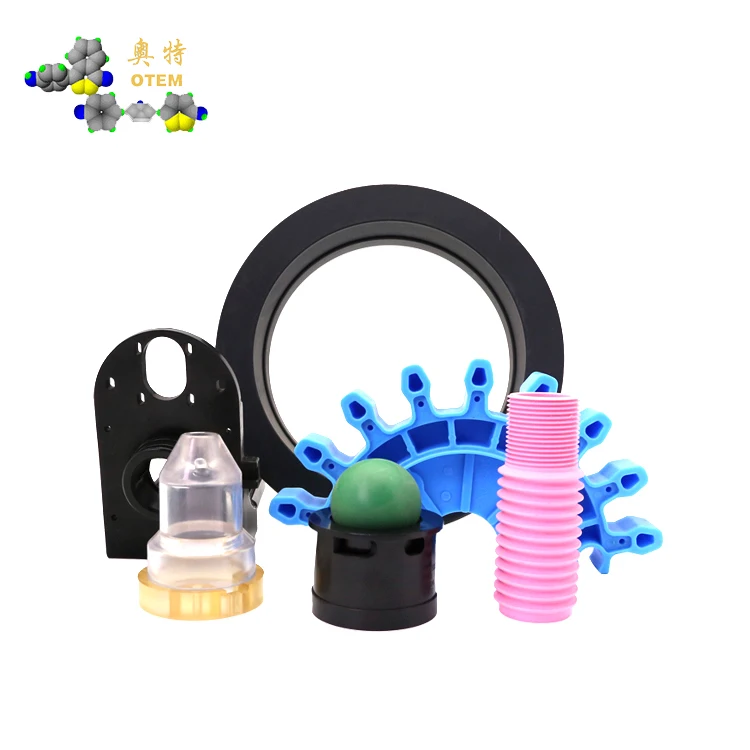 Customized PEEK  PTFE  PPS PAI PVDF ABS plastic injection molding mould electronic parts injected products