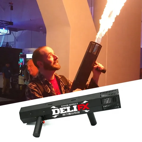 Handheld fire machine flame gun fire thrower for disco night club party