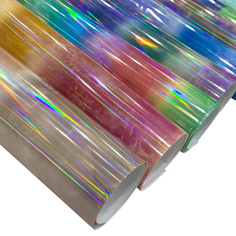 Thickness 0.4mm  Printed Iridescent Opaque TPU Film Sheet for Make Present Paper Bags TPU film