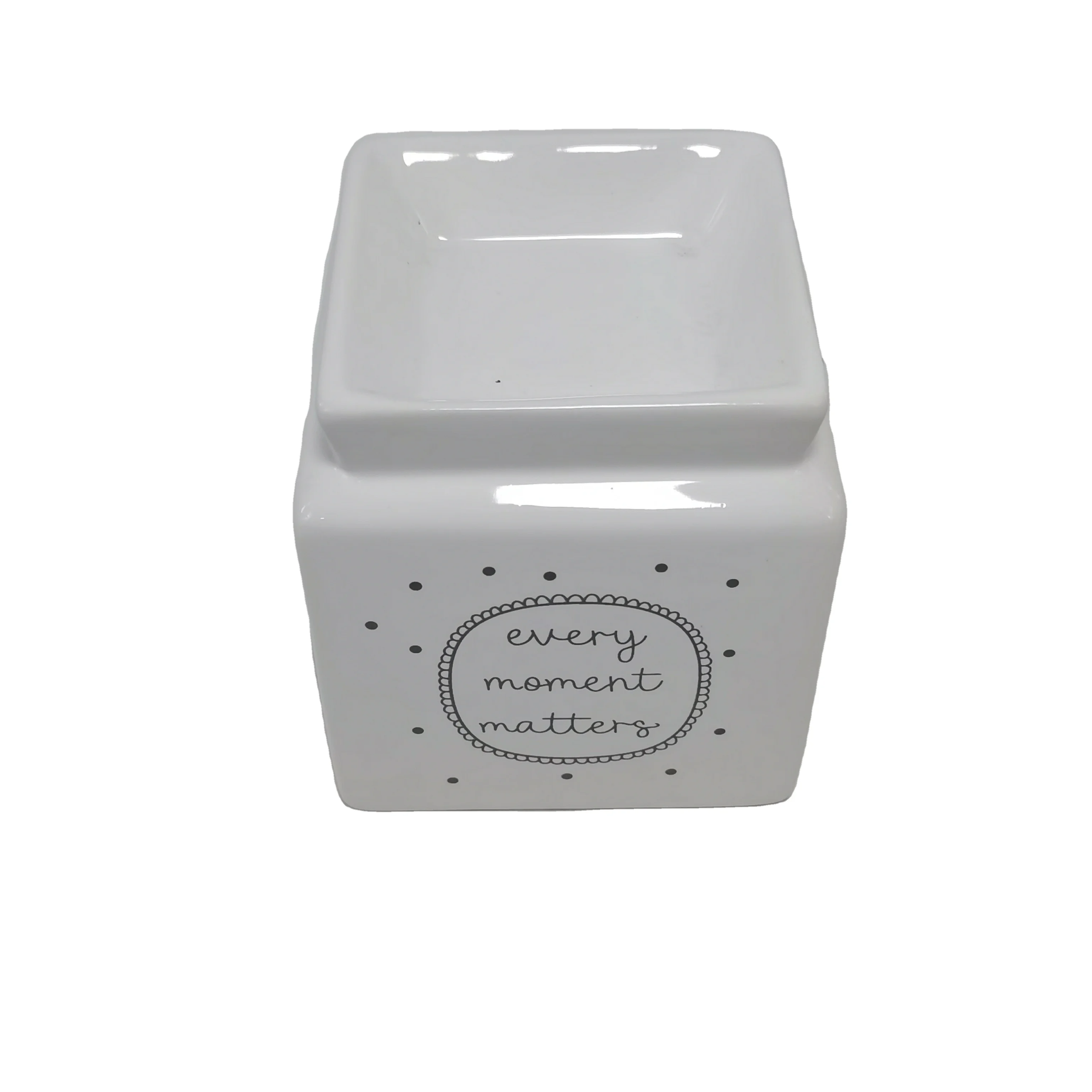 Upscale Scented essential oil candle burner Ceramic tea lamp wax melting furnace Indoor aromatherapy stove