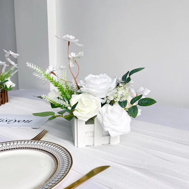 Wedding Decoration Table Centerpiece Flower  Basket Flower Centerpieces Wedding Table Decor