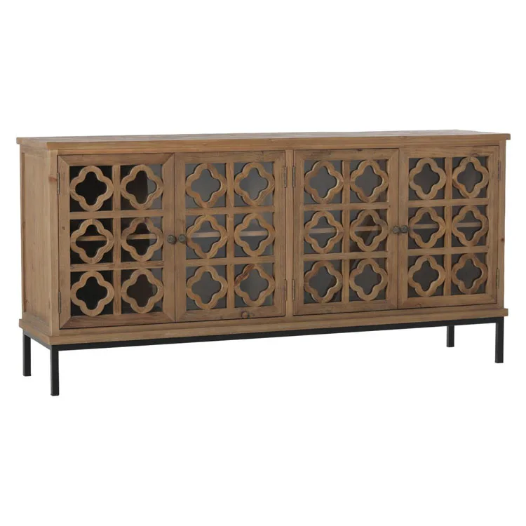 sideboards buffet cabinets luxury vintage wood cabinet living room sideboard with four doors