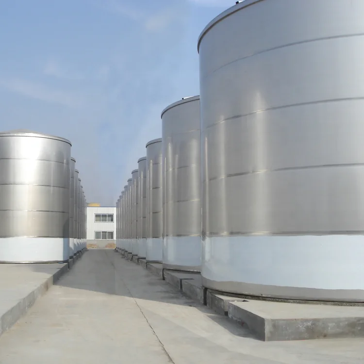 10 000L stainless steel storage tank for olive oil
