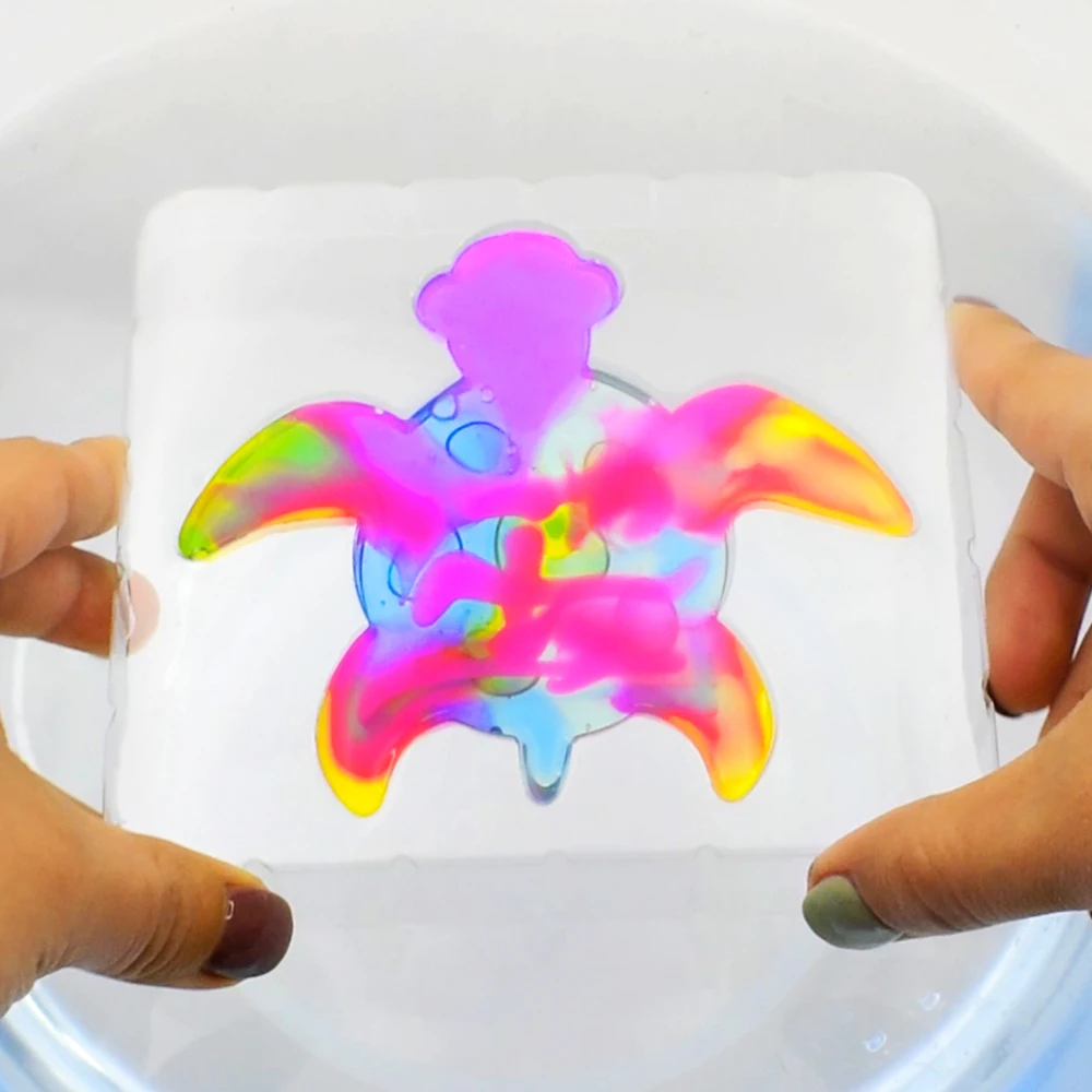 Non Toxic 4 Shape Mold Handmade DIY Water Sensory Toys Stem Science Lab Toy Magic Water Elf Toy Kits for Kids Party Favors Gifts