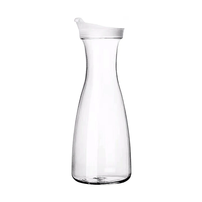 750ml 1500ml Transparent Juice Bottle Water Jug Hot Cold Milk Tea Juice Jug Clear Plastic Carafes for Restaurant
