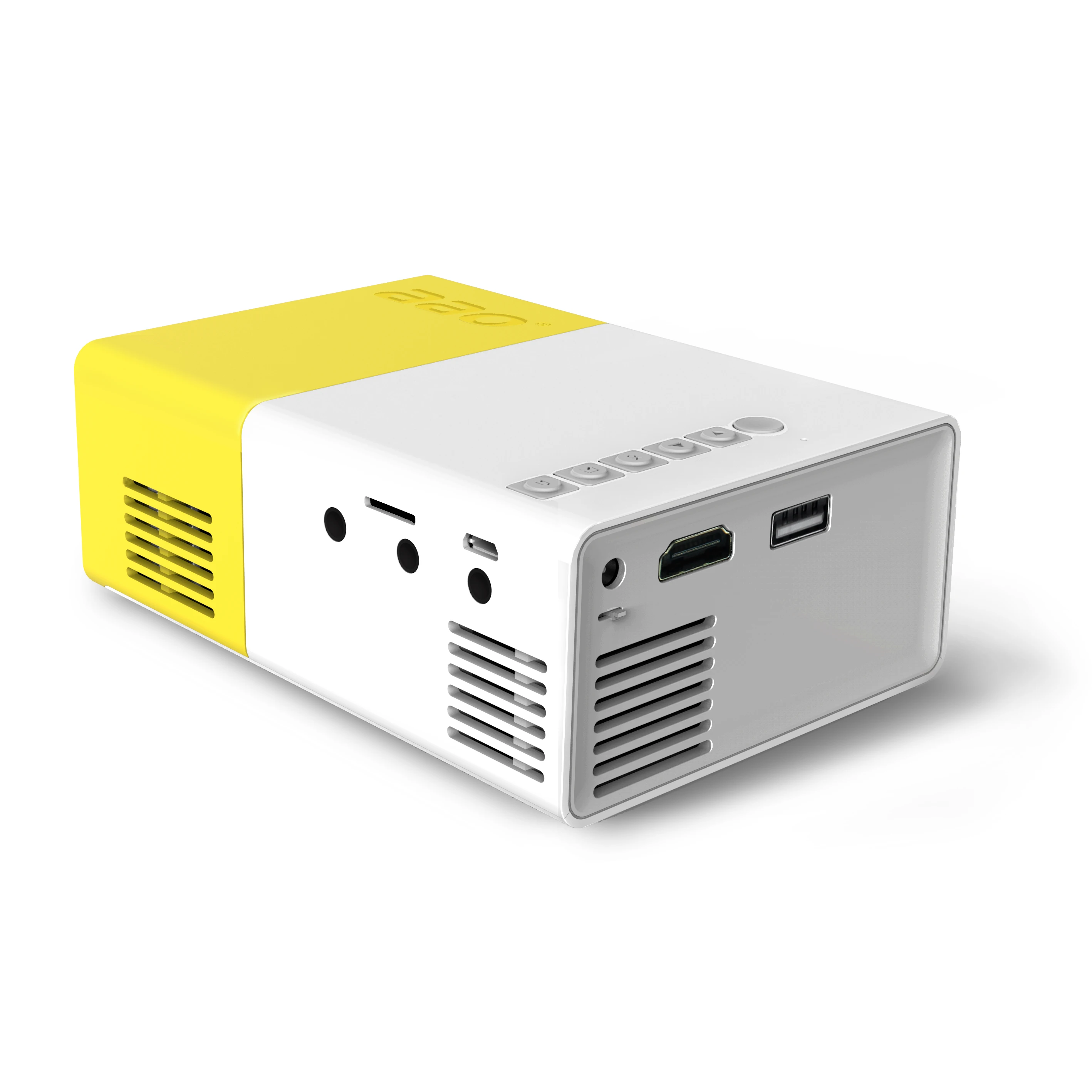 Mini full hd projector wholesale hd projector for led projector YG300 with Built-in Lithium Battery