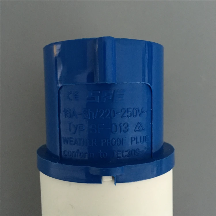 Industrial Plug And Socket Various Good Quality Screw Terminals Ip44  2p+e