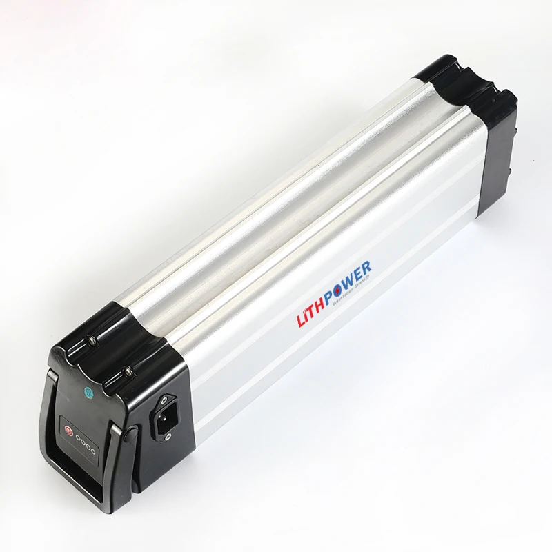 Silver fish 24v lithium ion batteries 24 volt electric bike battery ebike battery 24v 10ah phylion akku xh259 10j
