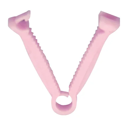 Одноразовый пластиковый зажим для пуповины