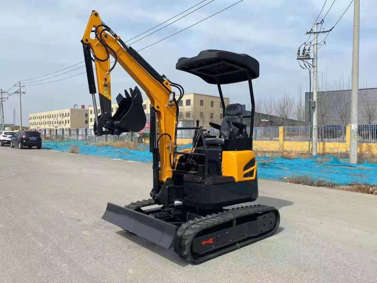2.5 tons hydraulic mini excavator mini digger loader small bagger retro escabadora diesel excavator epa