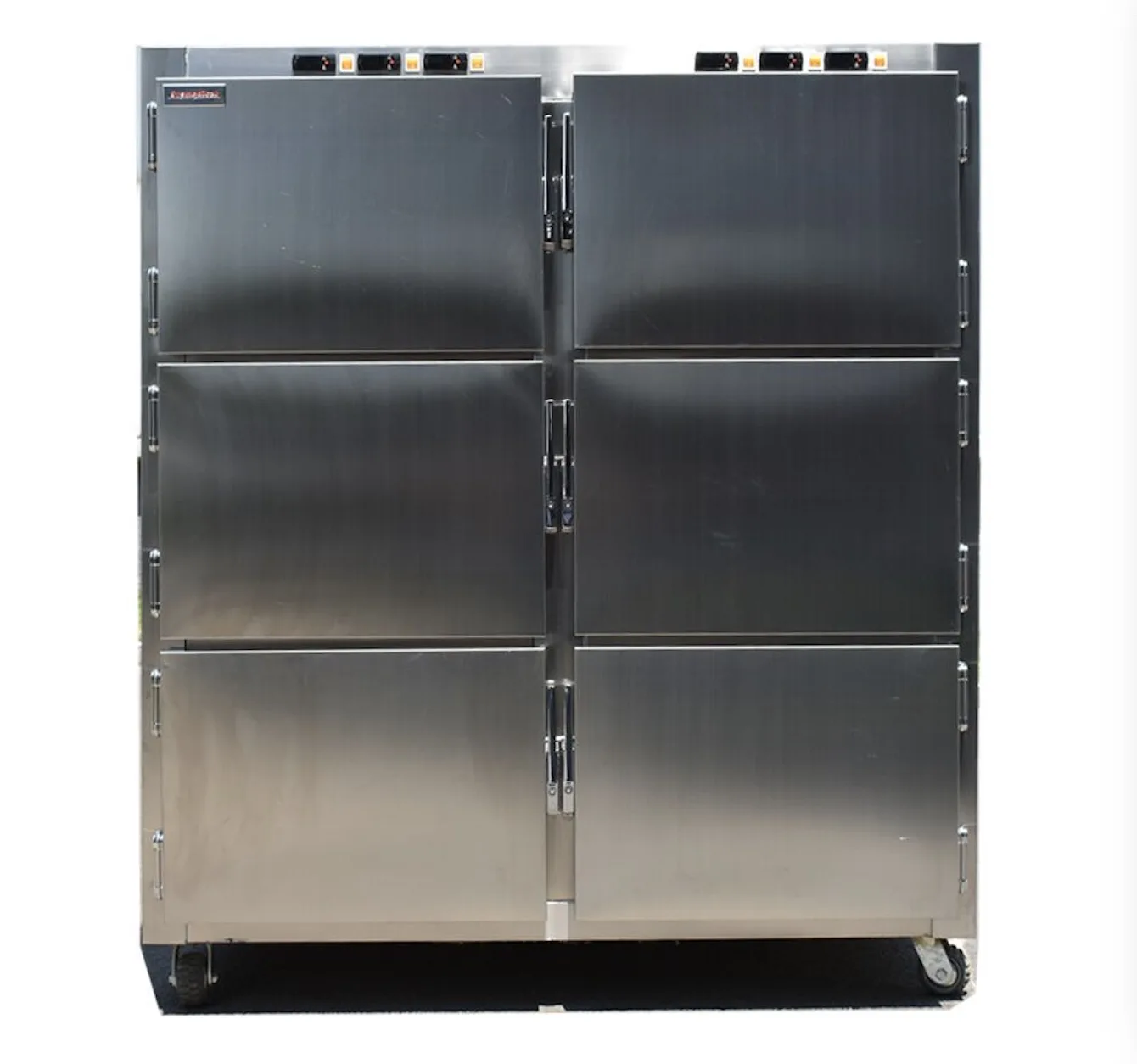 MED-STG06  Stainless Steel Medical Corpse Refrigerator Hospital Mortuary Refrigerator Mortuary Freezer