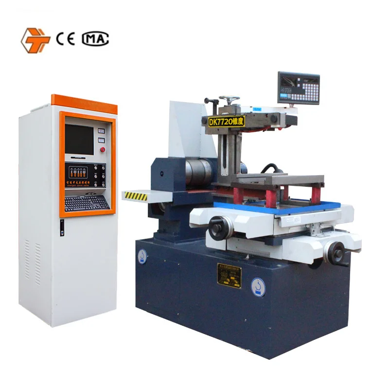 Machinery fast moving hl X8 software reciprocal  cnc wirecut edm wire cut cutting wirecut edm machine dk7720 dk7735