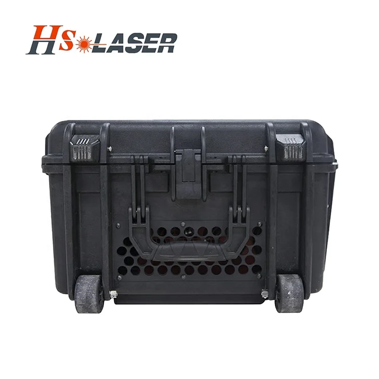 High power fast speed laser cleaning machine Pulse laser rust removal machine 200w 300w Trolley laser equipment for cleaning