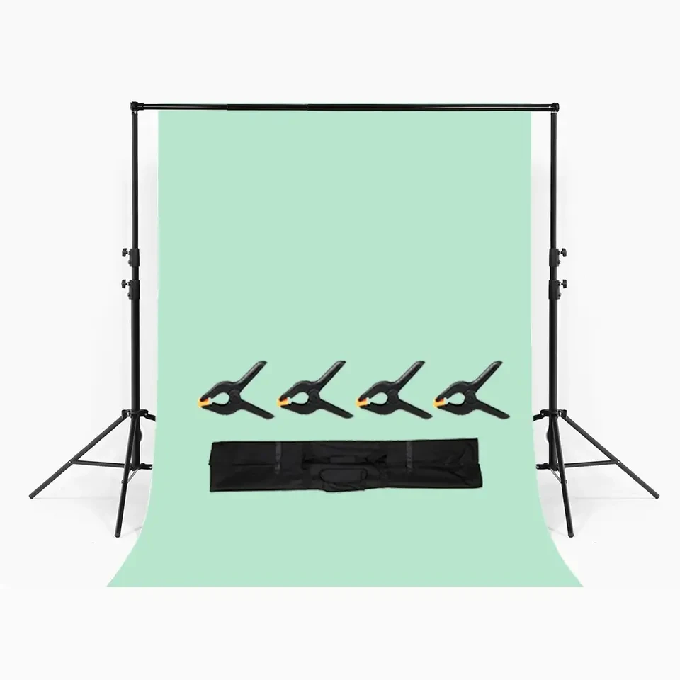 Hot Sale 2.8 * 3m Photo Studio Accessories Equipment Green Screen Photography Background Stand Muslin Backdrop Support System