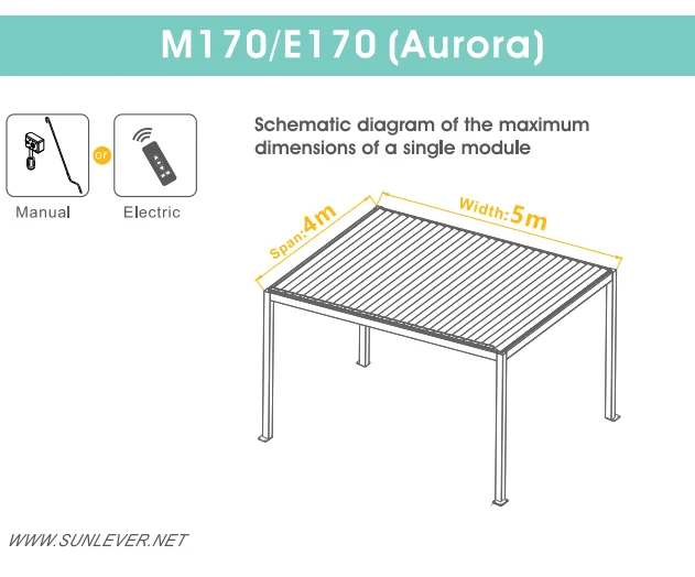 Aluminum Louvre Roof Electric Terrace Gazebo 3X3m 4X3m Garden Bioclimatic Pergola with Glass Wall Waterproof pergola