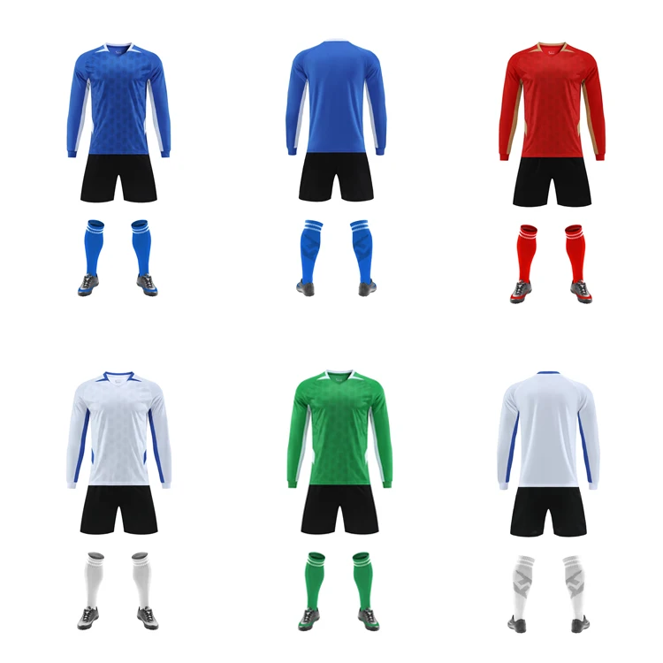 Custom Football Kit Full Team Shirts Jerseys Uniform Set Design football clothes