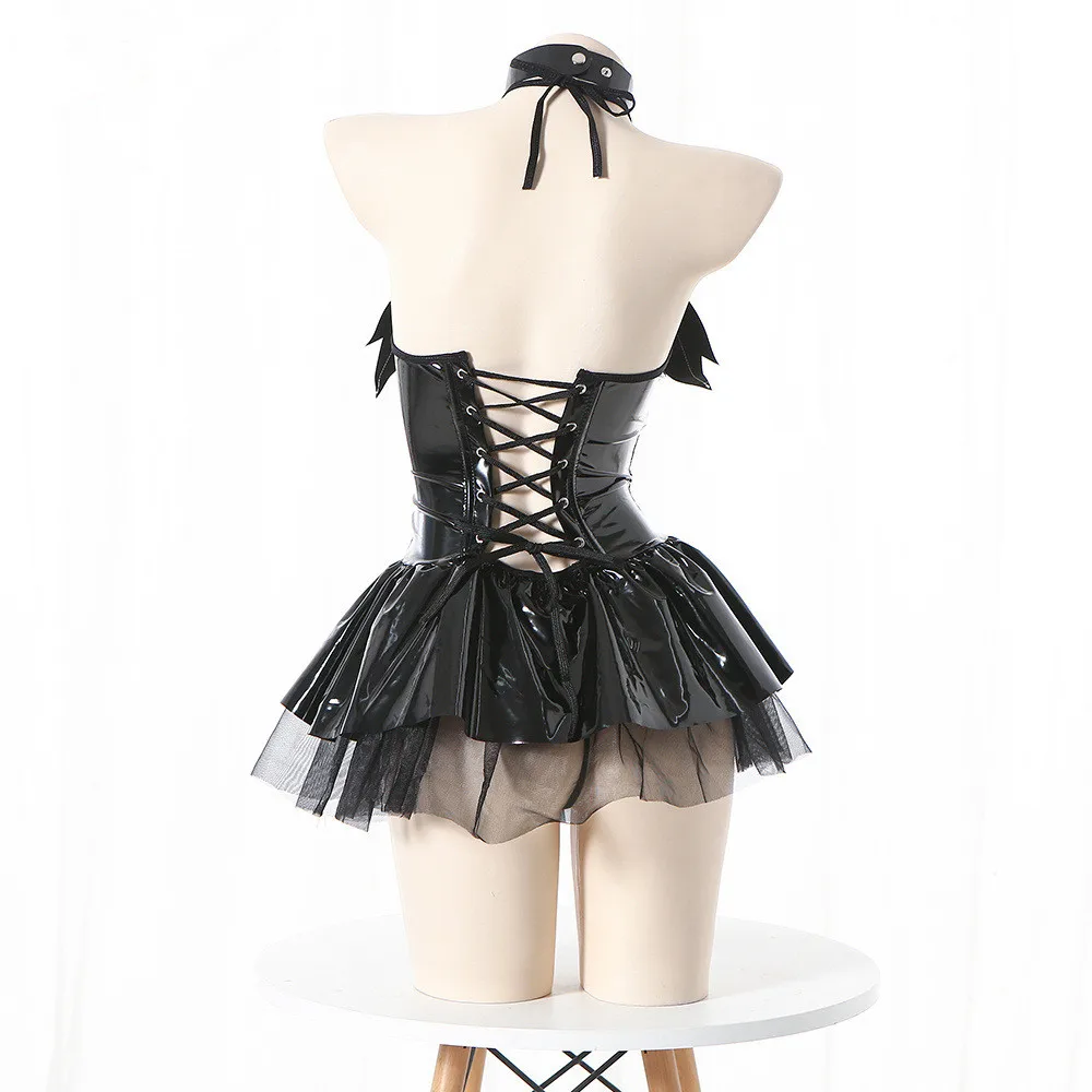 Japanese Two Cos Witch Cosplay Costume Little Devil Skirt Pure Desire Hot Girl Dress