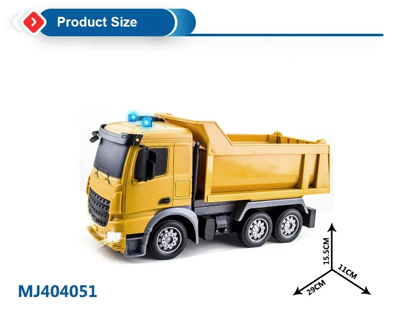 New 1:24 6x6 remote radio control rc truck for dump drift off road car construction concrete mixer engineering toy vehicle