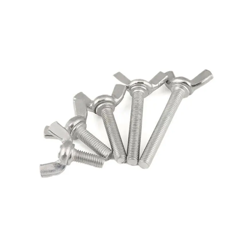 304 Butterfly Screw Ingot Claw Butterfly Screw Butterfly Bolt Hand Screw Wing Lock Bolt