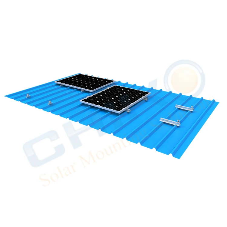 Antirust Trapezoid Metal Sheet Roof Railless Solar Structure Panel Mount with Australian Standard