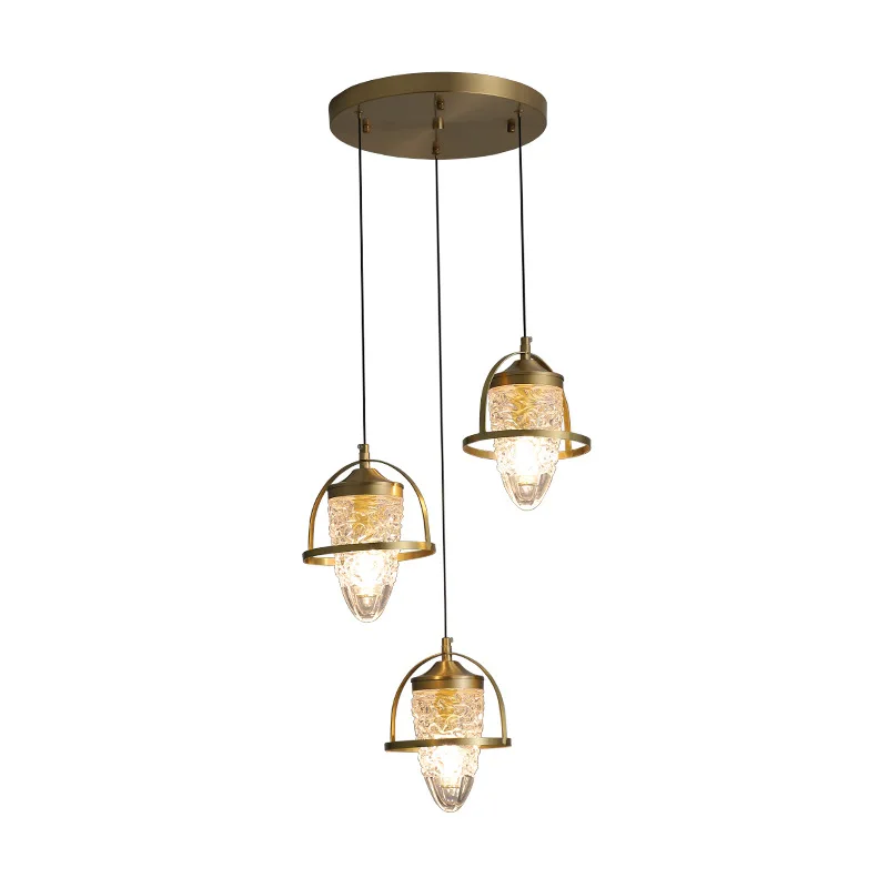 Wholesale price good quality glass fish shaped decorative big project chandelier pendant light