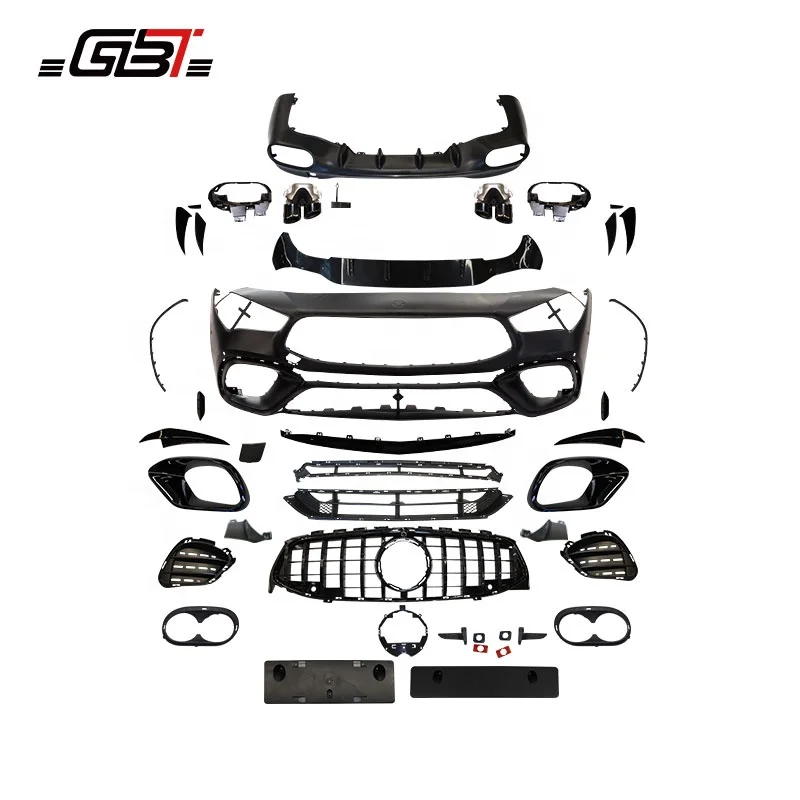 GBT Mercedes Cla Conversion kit For Benz Cla 250 Facelift Upgrade Front Bumper Sport Model
