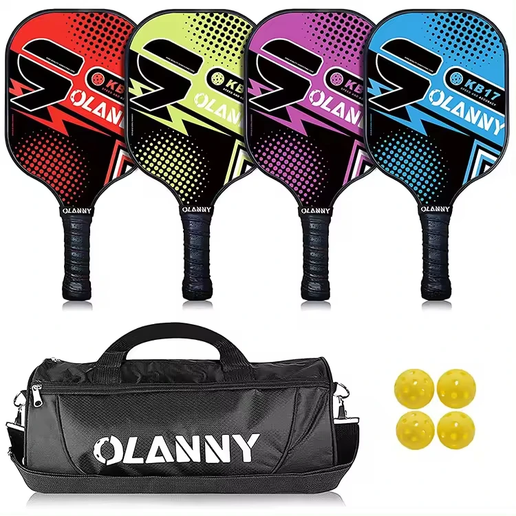 High Quality Gearbox 4 Pickleball Paddles Made Set Of Polypropylene Core Racquets