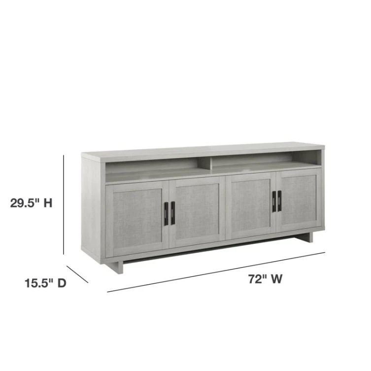 bedroom hidden curved wood tv lift stand home furniture cabinet rattan media console