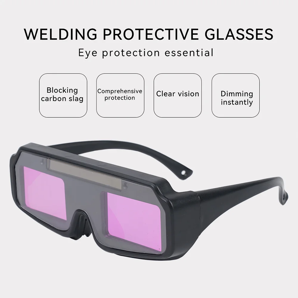 2024HOT!! STOCK! Light weight welding goggles auto darkening Welding Goggles Factory online sale For Welder  Eye Protection