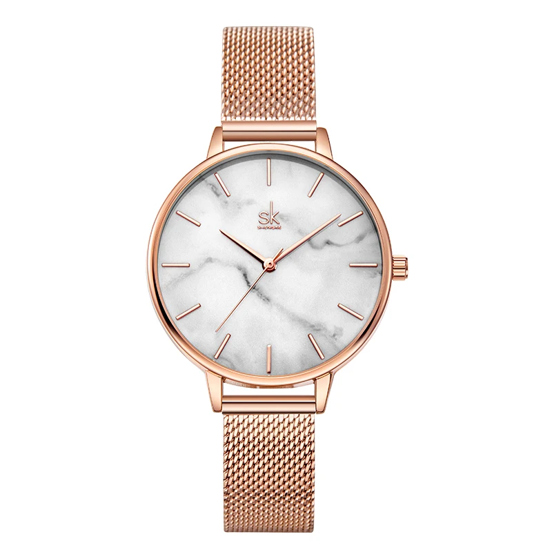 SINOBI Hot Sales Versatile Waterproof ladies watch stainless steel Mesh Strap manufacturers in china