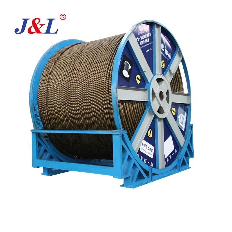 julisling 34X7+FC 36X7+IWS galvanized ungalvanized steel wire rope manufacturers OEM ODM