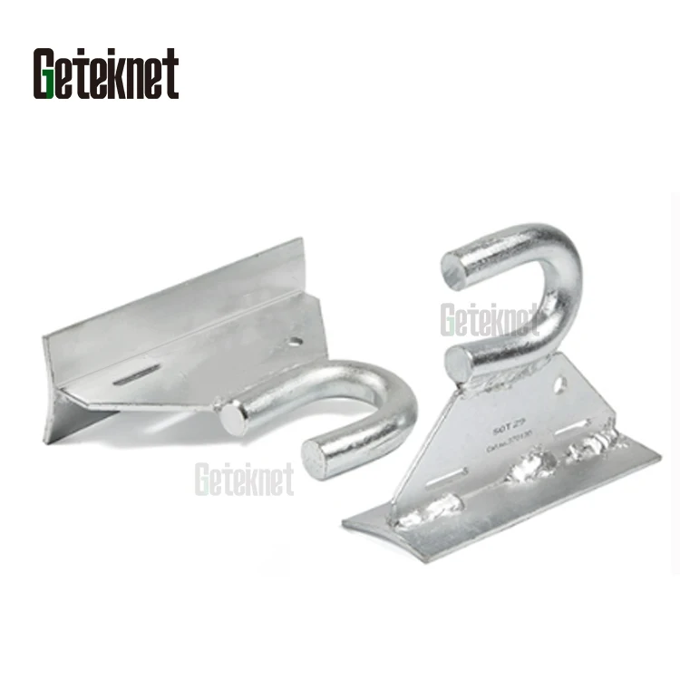 Geteknet Fiber optic cable fixing tension wire die casting anchoring clamp suspension Clamp