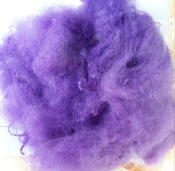 
GRS certified Hot sale! -Bishen 100% dyed custom colors staple polyester fiber 