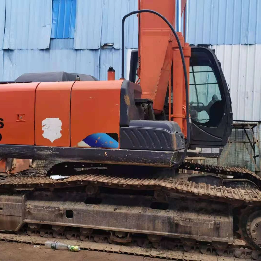 Good quality Used hitachi hydraulic Crawler excavator ZX200-5A Isuzu GI-4HK1XKSA-02