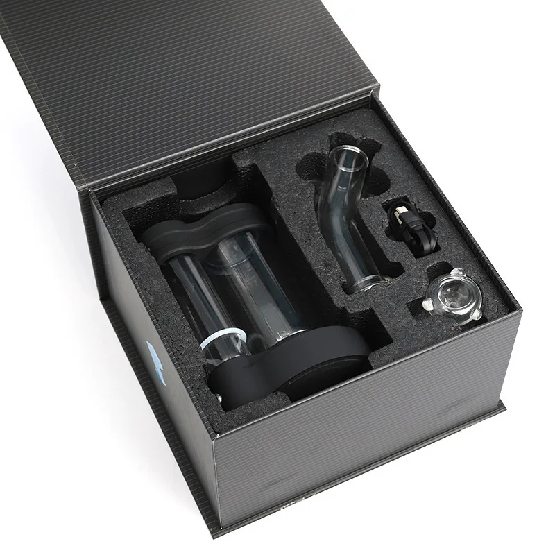 2023 new arrival portable german russian chicha complete luxury glass hookah pen shisha set accessories plasma hookah