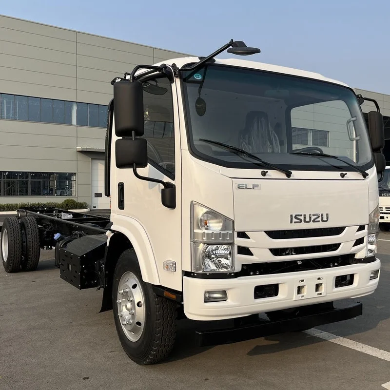 Isuzu 700P Used Light Cargo Cheap Price Power Van Truck Fence 3 Tons Truck 6 Ton Truck Head Cargo Mix 260 EURO 6 Left 4X2