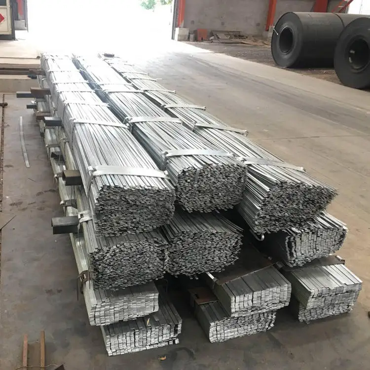 High carbon steel flat bar rounded edge steel flat bar