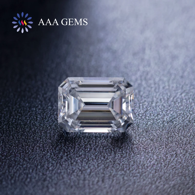 GRA Сертифицированный разнообразный Изумрудный Муассанит, цена за карат, оптовая продажа, камень Муассанит