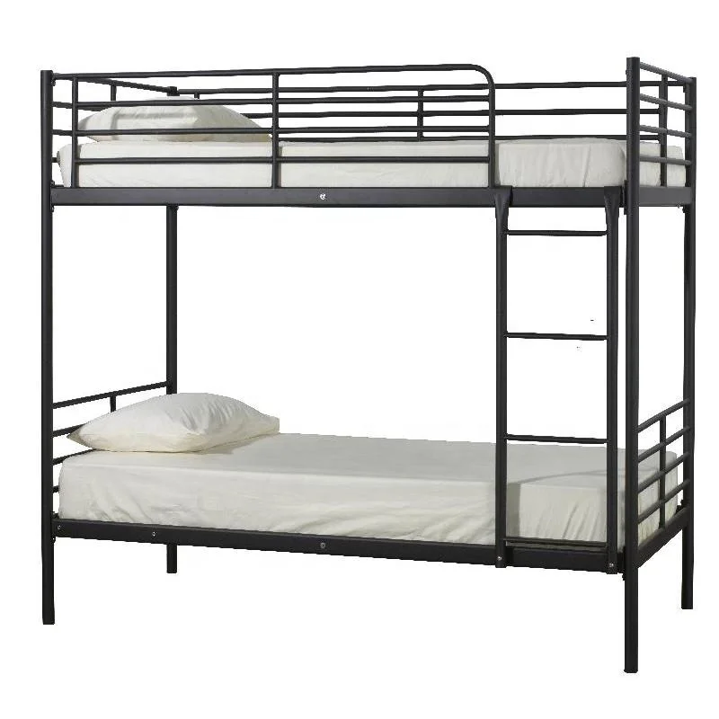High quality metal cheap strong school adult bunk bed small size