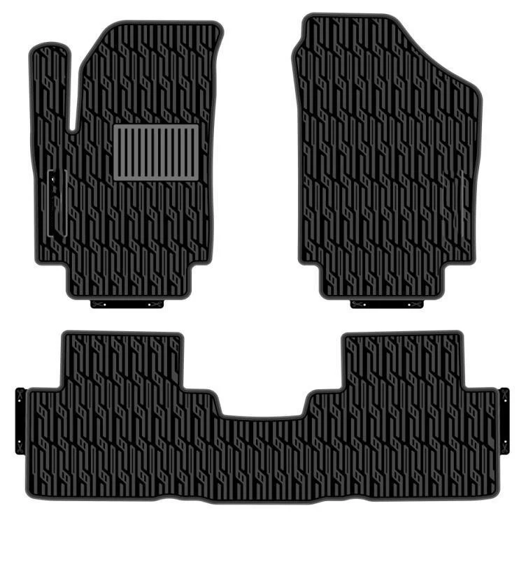 Fit for DONGFENG GLORY 500 Rubber 3 pcs Whole Set car accessories Car Floor Mat (2022 2023 2024)