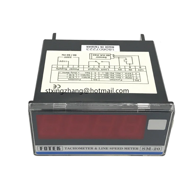 Fotek Tachometer&Line Speed Meter SM-20