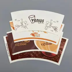 disposable wholesale waterproof pe coated custom fan roll food and beverage raw material