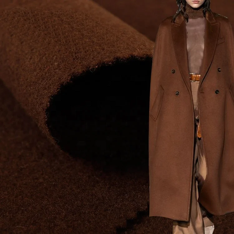 China textile wonderful price wholesale 100% polyester fiber velvet brushed flannel suiting fabric