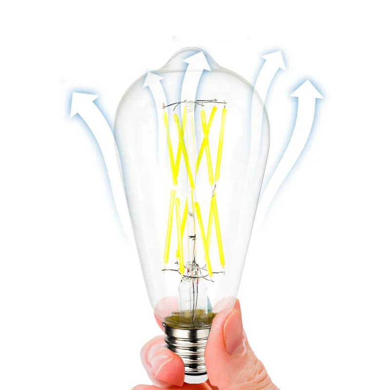 
Factory Supply Decorative Retro LED Bulb Residential Chandelier Wall Lamp LED Bulb 