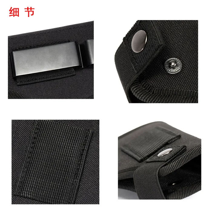 Custom wholesale nylon tactical concealed carry universal belt clip IWB inner holster bag with bullet clip carry leg holster
