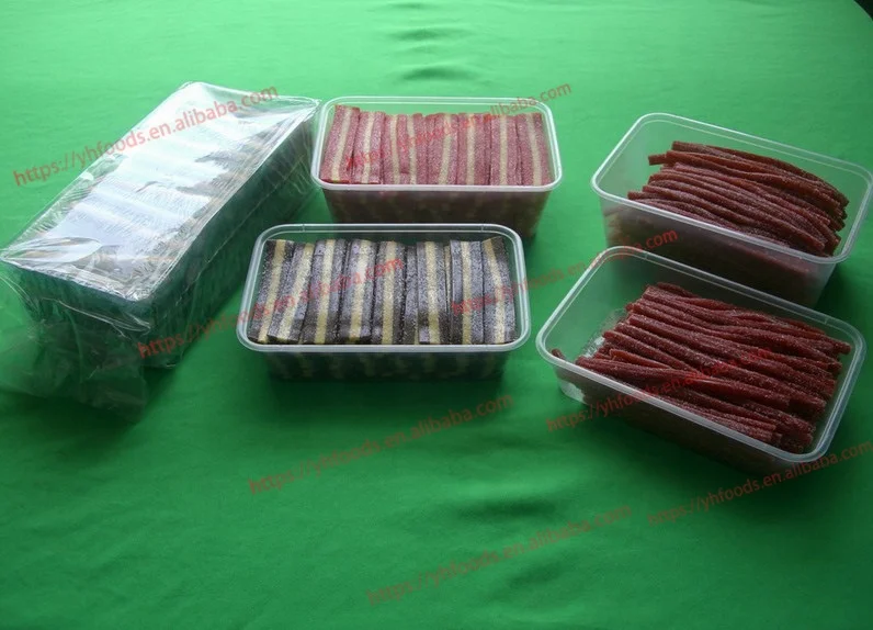 Sour Belt Roll Licorice gummy candy sweets