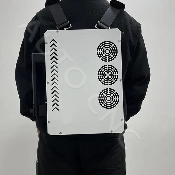 Laser Welding Head 1500W MAX Air Cooled Mini Metal Portable Handheld Laser Welding Machine