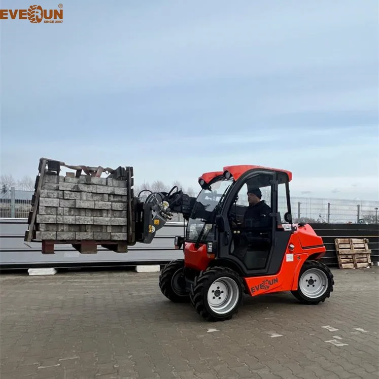 EVERUN Loader ERT1500 1350kg Hydrostatic Transmission Multifunction telescopic wheel loader