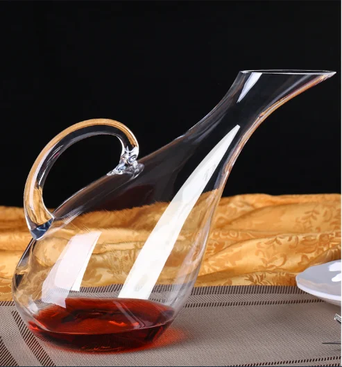 Wine glass decanter different shape luxury decanter for home bar use glass wine decanter